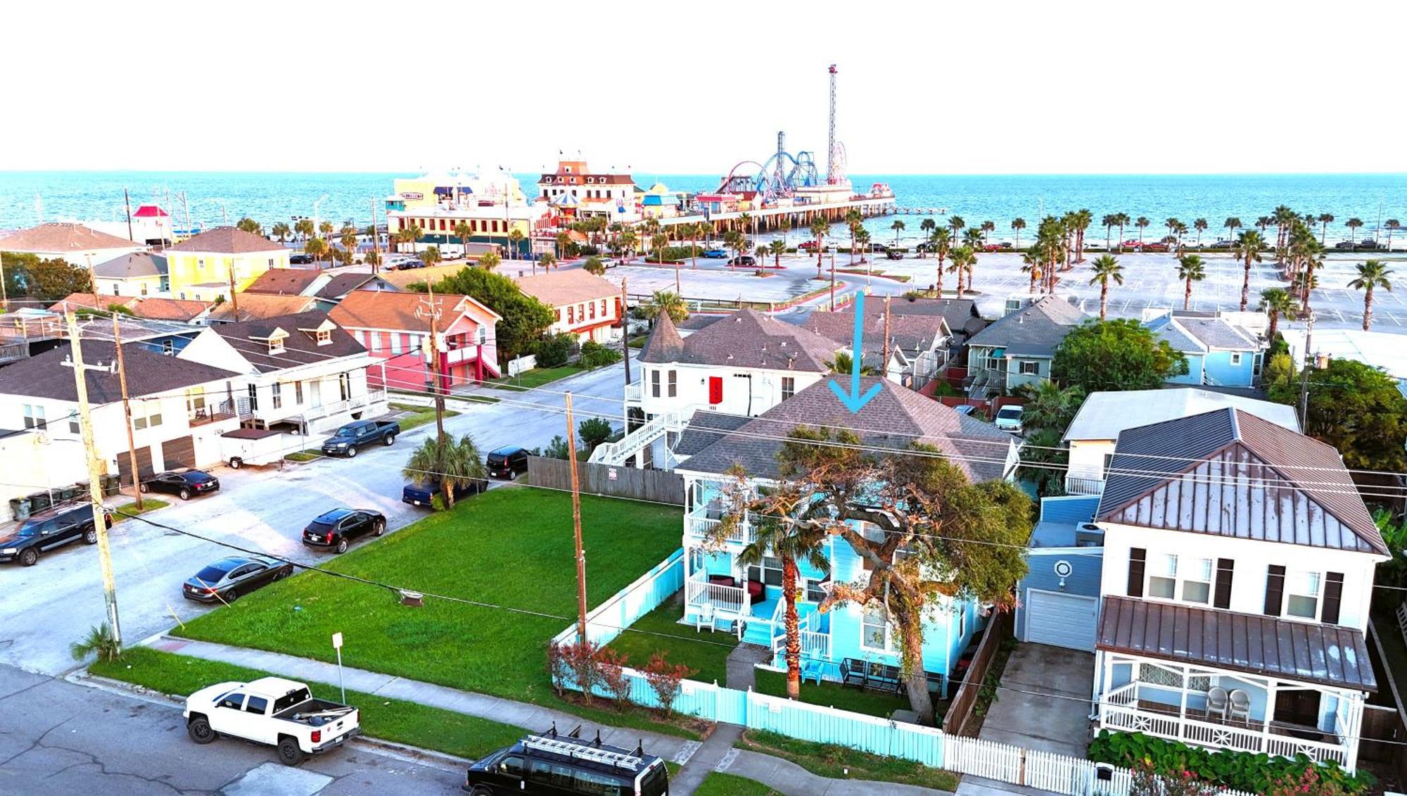 Casaazul-2605A-Couples Retreat By Beach & Pleasure Pier 1 Block Away- 2Bed 2Bath- 7 Minutes To Cruise Terminal Galveston Luaran gambar